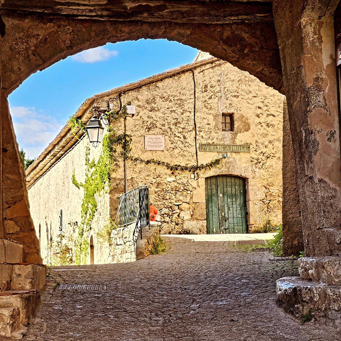 Au Coeur Du Village Provencal Tourtour Eksteriør billede